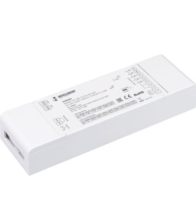 Диммер Arlight SMART-CC-205-72-SH-PD-SUF (12-48V, 5x350-1200mA, TUYA Wi-Fi, 2.4G) 038211