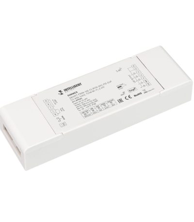 Диммер Arlight SMART-PWM-105-72-RGB-MIX-PD-SUF (12-48V, 5x6A, TUYA Wi-Fi, 2.4G) 037265