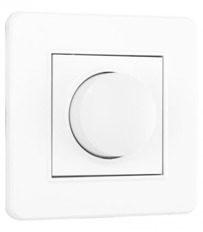 Диммер с рамкой Arte Milano SET16-1-48-1 white