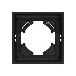 Рамка пластиковая на 1 пост Arlight FRM-TENDO-SFPL-1-BK 054642