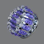 Точечный светильник Elvan S7039 PU-CH