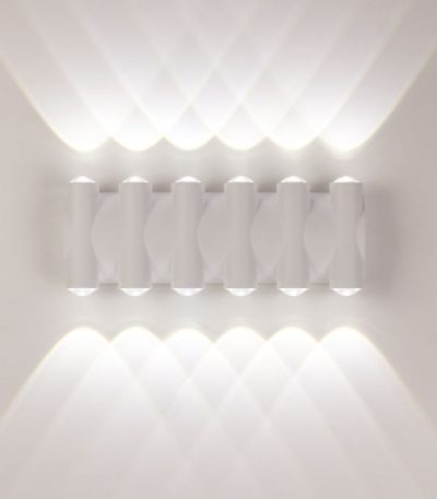 Фасадный светильник AM Group AM359-12X1W WH 4000K