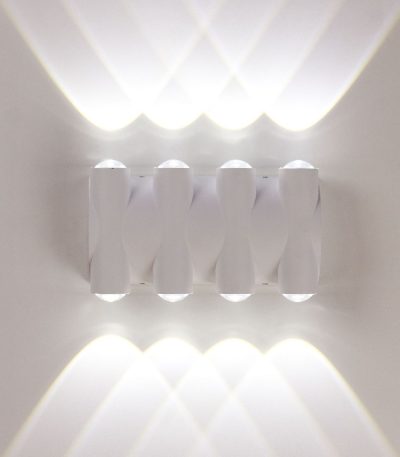 Фасадный светильник AM Group AM359-8X1W WH 4000K