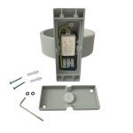 Уличный настенный светильник Uniel ULU-S34A-8W/4000K IP65 GREY UL-00009350