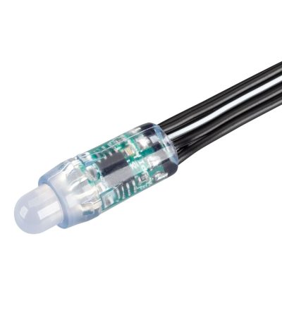 Герметичный управляемый модуль Arlight DMX-UVR-D12 5V RGB (0.3W, IP67, 90deg) 039171