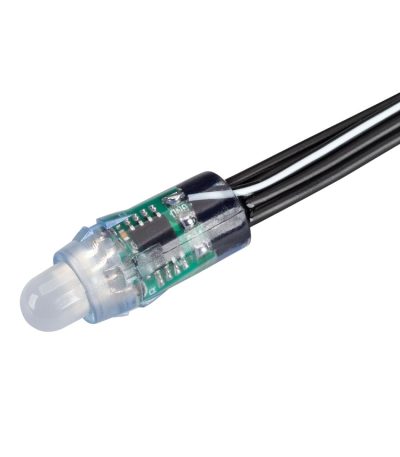Герметичный управляемый модуль Arlight SPI-UVR-D12 5V RGB-BPT (0.3W, IP67, 90 deg) 039172
