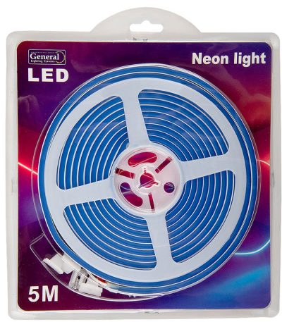 Гибкий неон General GLS-2835-120-9.6-12-NL-IP67-B 512611