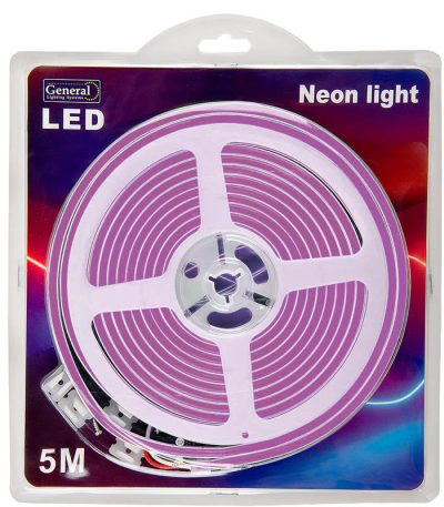 Гибкий неон General GLS-2835-120-9.6-12-NL-IP67-P 512911