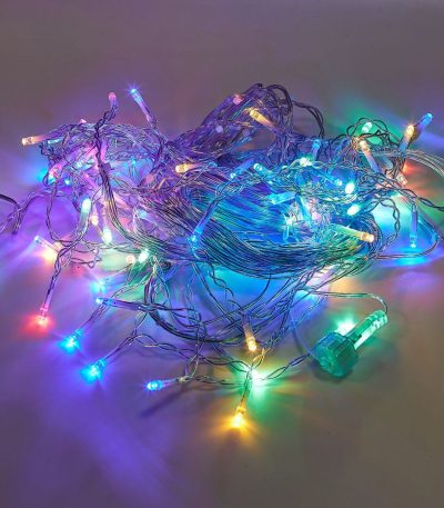 Гирлянда бахрома с эффектом мерцания Uniel ULD-B50006-880/TTK MULTI IP44 UL-00013125