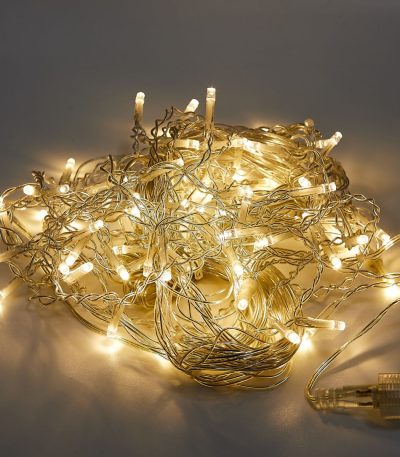 Гирлянда бахрома с эффектом мерцания Uniel ULD-B50006-880/TTK WARM WHITE IP44 UL-00013329