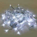 Гирлянда бахрома с эффектом мерцания Uniel ULD-B50006-880/TTK WHITE IP44 UL-00013126