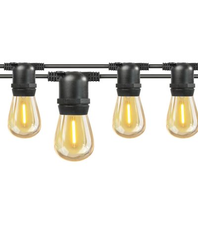 Гирлянда Белт Лайт General Gen-Beltlight-25M-50E27-IP65 Black 663008
