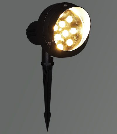 Грунтовый светильник Reluce 09401-0.7-001U LED12W BK+WW