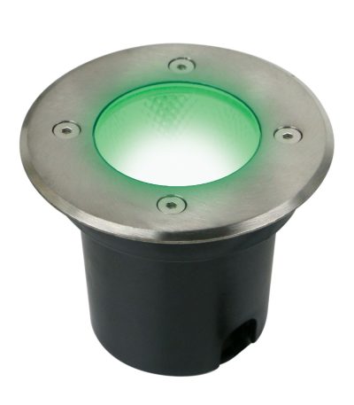 Грунтовый светильник Uniel ULU-B14A-6W/GREEN IP67 GREY UL-00012392
