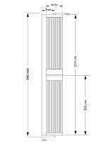 Настенный светильник Kutek Loretto LOR-K-2(BN)