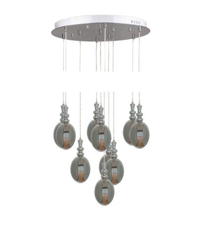 Каскадная люстра AM Group AM356-10 SK