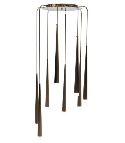 Каскадная люстра AM Group AM52H8003/8W COFFEE