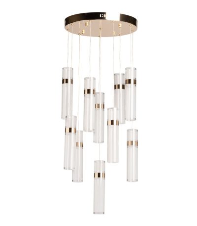 Каскадная люстра De Markt Конти 488013010