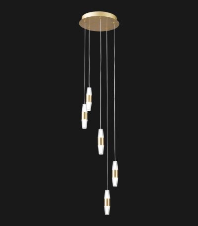 Каскадная люстра Lussole Hopkins LSP-7400