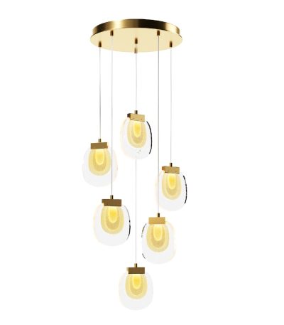 Каскадная люстра Maytoni Biology MOD367PL-L18BBSK