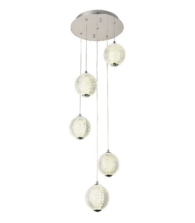 Каскадная люстра Modestyle MS.88999.5 CR