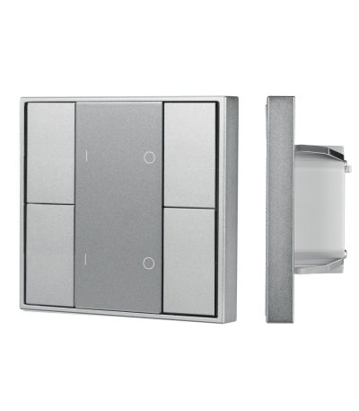 Кнопочная панель Arlight DALI-201-23-2G-DIM-DT6-IN Silver (BUS, Frame) 048183