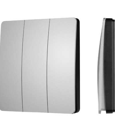 Кнопочная панель Arlight KINETIC-801-22-3G-WP-SUF Silver (No battery, IP67, 433Mhz) 051683