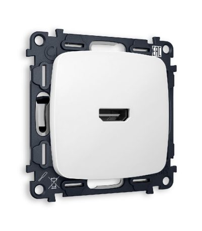 Комплект механизма розетки HDMI 2.0 40V/500MO 2.0GHz 5-18Gbit/s Ambrella Volt Omega MO134010