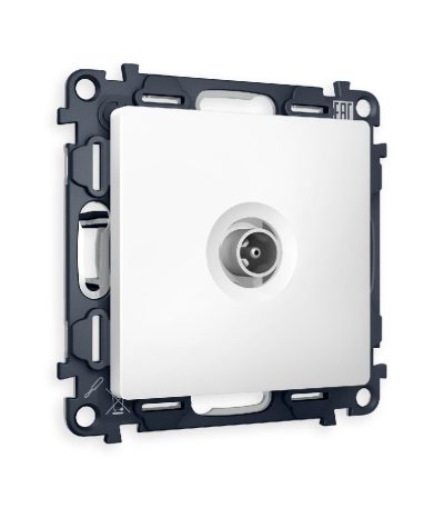 Комплект механизма TV розетки оконечной 50-870 MHz 1dB Ambrella Volt Alfa MA133010