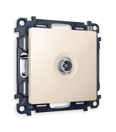 Комплект механизма TV розетки оконечной 50-870 MHz 1dB Ambrella Volt Alfa MA333010