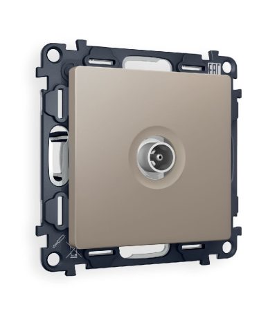 Комплект механизма TV розетки оконечной 50-870 MHz 1dB Ambrella Volt Alfa MA373010