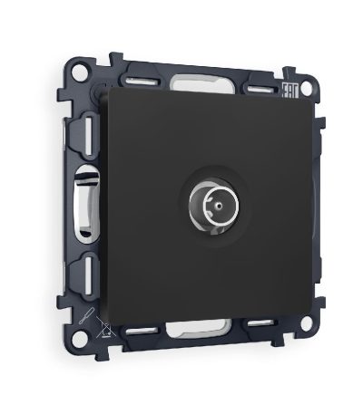 Комплект механизма TV розетки оконечной 50-870 MHz 1dB Ambrella Volt Alfa MA813010