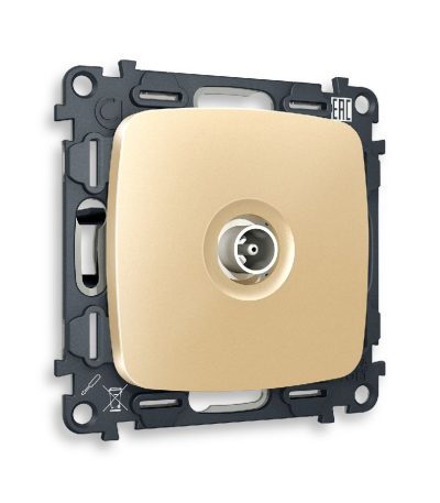 Комплект механизма TV розетки оконечной 50-870 MHz 1dB Ambrella Volt Omega MO613010