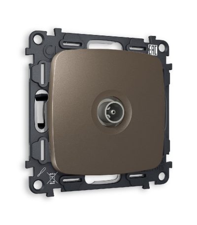 Комплект механизма TV розетки оконечной 50-870 MHz 1dB Ambrella Volt Omega MO643010