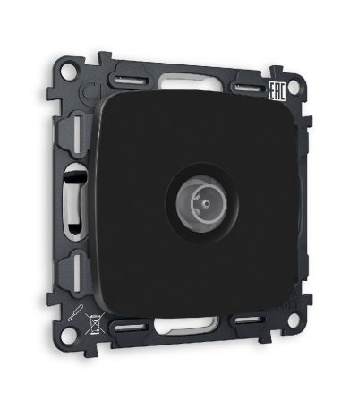 Комплект механизма TV розетки оконечной 50-870 MHz 1dB Ambrella Volt Omega MO813010