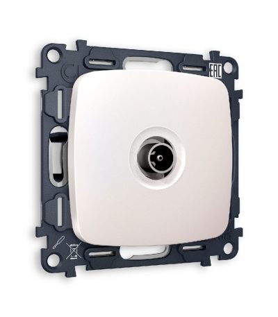 Комплект механизма TV розетки проходной 5-1000 MHz 4dB Ambrella Volt Omega MO213030