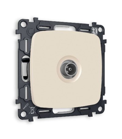 Комплект механизма TV розетки проходной 5-1000 MHz 4dB Ambrella Volt Omega MO333030