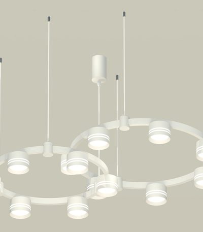 Комплект подвесного светильника Ambrella Light Techno Ring XR92081005 (A9208x2, C9236, C9231, N8477)
