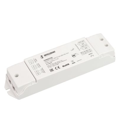 Конвертер Arlight SMART-0-10V-302-72-SH-DRI-PD-SUF (230V, 2x20mA, 2.4G) 038155