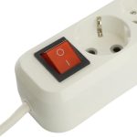 Удлинитель 3-местный с/з с выключателем Stekker Home HM071-31-02 50136