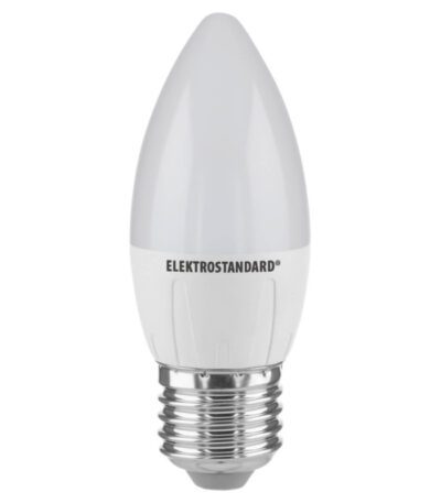 Лампа светодиодная Elektrostandard E27 8W 4200K свеча матовая 4690389152344