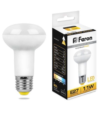 Лампа светодиодная Feron E27 11W 2700K Груша Матовая LB-463 25510