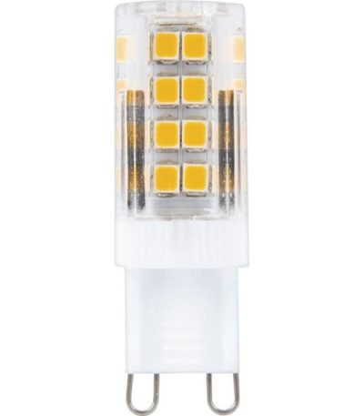 Лампа светодиодная Feron G9 5W 2700K Прямосторонняя Матовая LB-432 25769