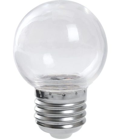 Лампа светодиодная Feron LB-37 шар прозрачный E27 1W 2700K 38119