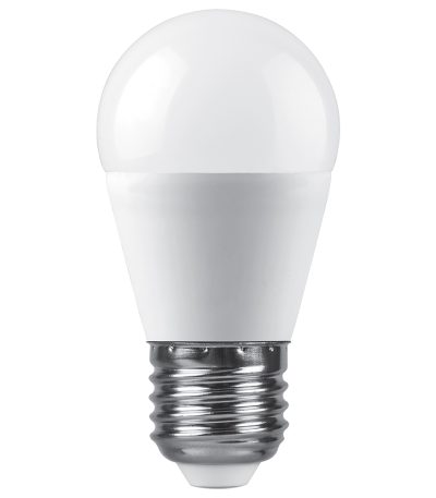 Лампа светодиодная Feron LB-990 шар матовый E27 15W 175-265V 6400K 52078