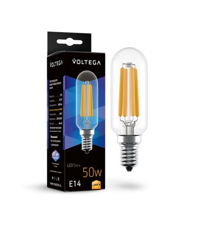 Лампа светодиодная филаментная Voltega E14 5W 4000K 7267