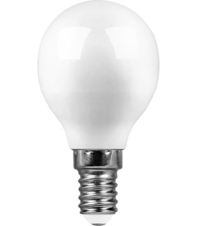 Лампа светодиодная Saffit SBG4513 шар E14 13W 4000K 55158