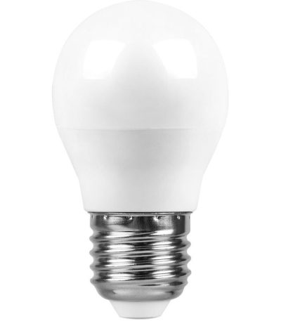 Лампа светодиодная Saffit SBG4513 шар E27 13W 6400K 55162