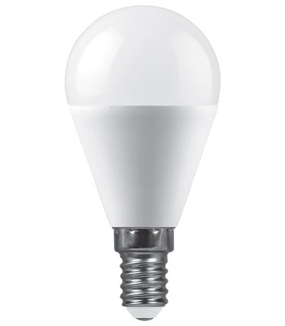 Лампа светодиодная Saffit SBG4520 шар матовый E14 20W 230V 6400K 55280