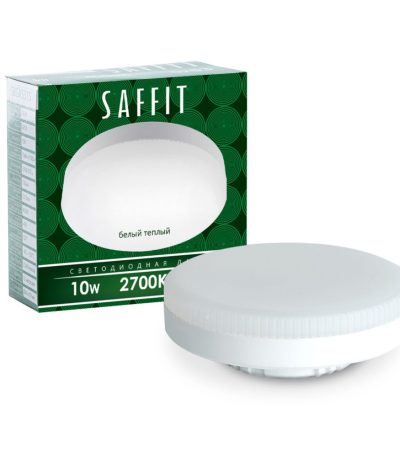 Лампа светодиодная Saffit SBGX5310 GX53 10W 2700K 55227